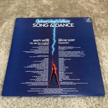 【UK盤英盤】ソング&ダンス オリジナルロンドンキャスト マーティウェッブ ウェインスリープ / 2LP 2枚組レコード / 38MM4509-10 /_画像2