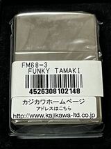 zippo FUNKY GIRLS TAMAKI ファンキー ガール 2007年製 セクシー ハイスクール HIGH SCHOOL SELECTION BAND ケース 保証書_画像4