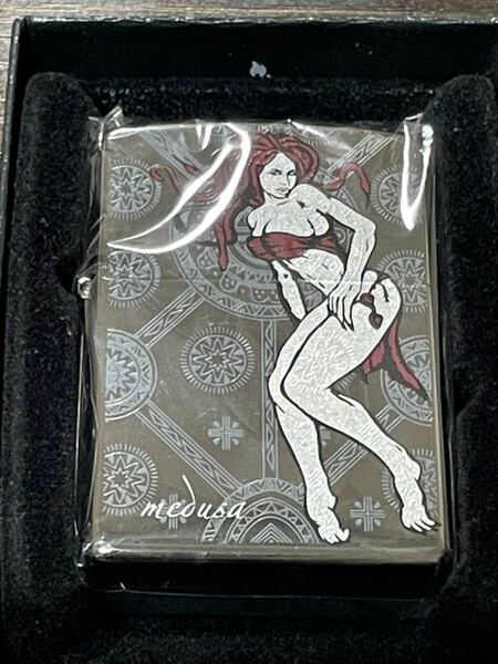 zippo メデューサ セクシー モンスター medusa beauty sexy LADY 2006年製 ビューティー セクシー ケース 保証書