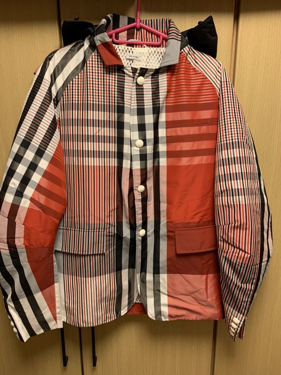 正規 THOM BROWNE LONG BARRACUDA JACKET トムブラウン ナイロン