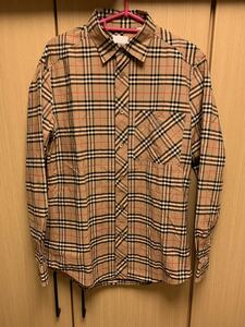  стандартный 20SS BURBERRY LONDON ENGLAND Burberry by Riccardo Tisci Riccardo Tisci TB Logo вышивка noba проверка рубашка XS 8017560