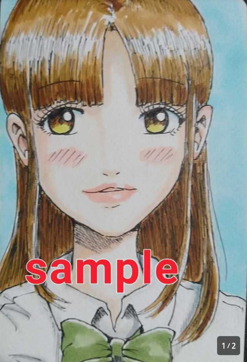 Handgezeichnete Illustration eines hellhäutigen Mädchens, Comics, Anime-Waren, handgezeichnete Illustration