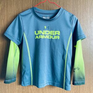 アンダーアーマー UNDER ARMOR キッズ 長袖 Tシャツ 100