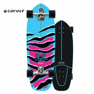 ★超人気ブランド★ スケートボード スケボー カーバー Carver 31 JOB Blue Tiger Surfskate Complete C7 cv31jbt