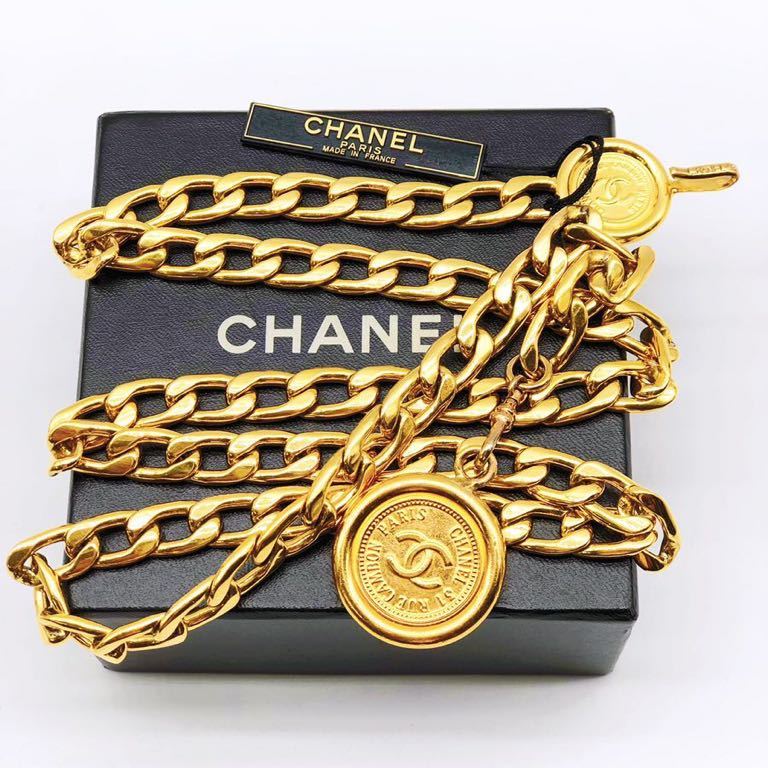 日本最大級 Chanel 超ロングチェーンベルト ヴィンテージ その他 - www.collectiviteslocales.fr