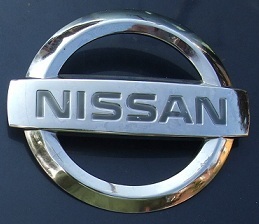 日産モコMG22SフロントエンブレムNISSANマーク純正フロントバンパー オーナメント バッジ バッヂMOCOニッサン エンブレム