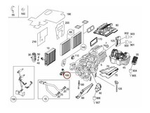 純正OEM BEHR製 ベンツ W117 W176 W246 W639 CLA180 CLA250 CLA45AMG A180 A250 A45AMG B180 B250 3.2 エバポレーターセンサー 2208300772_画像2