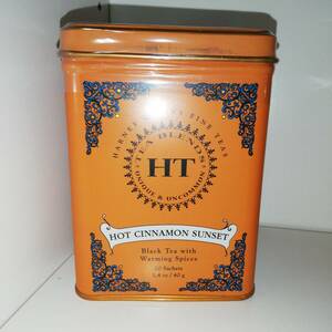 紅茶缶 ホットシナモン サンセット ブラックティー 20袋 40g Harney & Sons ハーニー&サンズ【新品・送料込】