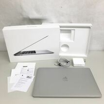 【ジャンク 液晶・スピーカー不良】Apple MacBook Pro 15インチ 2018 MR962J/A Monterey/Core i7 2.2GHz/16GB/256GB/シルバー/A1990_画像1