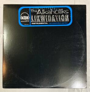 未使用 2LP 97年 US盤 プロモ盤 Tha Alkaholiks - Likwidation Instrumental RDAB-67567-1 Madlib