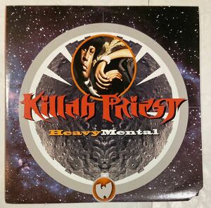 未使用 2LP 98年 US盤オリジナル インナースリーブ付 Killah Priest - Heavy Mental GEF2-24971 Wu-Tang