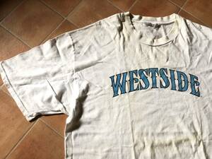 ◎激レア！ Estevan Oriol《Scandalous brand》ビンテージ T-shirts WESTSIDE ミスターカートゥーン デザイン 古着 XL ロサンゼルス buyee