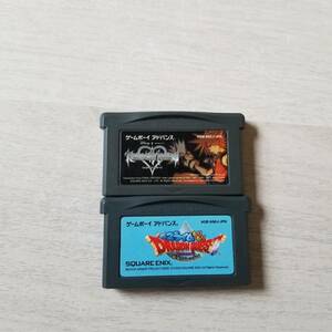 ◯即決　GBA　スライムもりもり ドラゴンクエスト 衝撃のしっぽ団 　キングダムハーツ チェインオブメモリーズ 　　同梱OK◯