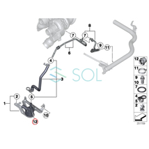 BMW MINI F54 F55 F56 F57 F60 ウォーターポンプ ブラインドプラグ ワン クーパー クーパーD クーパーS JCW 11531439134 11530152382_画像3