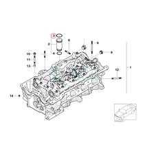 BMW E82 E87 E88 E84 X1 スパークプラグパイプ オーリング Oリング ガスケット 118i 120i 18i 11377514007 出荷締切18時_画像2