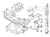 BMW E83 X3 フロント ロアアーム コントロールアーム 左右セット 2.5i 3.0i 31103443127 31103443128 出荷締切18時_画像3