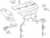 ベンツ W202 W203 W208 スパークプラグコネクター (プラグキャップ) C180 C200 C220 C230 C280 CLK200 0001593642 0001593542 出荷締切18時_画像2