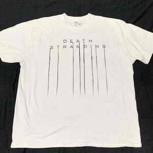 【希少・新品】DEATH STRANDING海外版 Tシャツ 2XLサイズ デス・ストランディング 小島秀夫 METAL GEAR SOLID MGS メタルギア