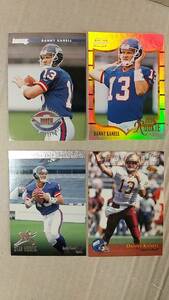 NFLカード　DANNY KANELL 10種 RC4　ジャイアンツ　QB