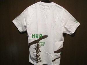 { nationwide equal postage 800 jpy }0 Hawaii direct import T-shirt sa- fan dosi-NALU white color HULA Hawaii Surf and Sea