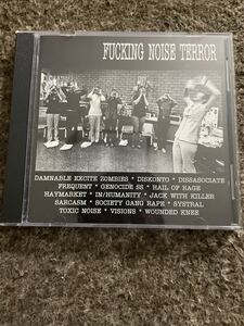 オススメ!! レア 1996年 fucking noise terror JACK WITH KILLER 新潟伝説のhardcorepunk FREQUENT 収録！gauze LIPCREAM gism