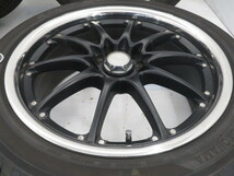 中古タイヤホイールセット 215/45R17 91W 17インチ 7J +45 10HM 114.3 / 100 ヨコハマ 夏 送料無料（沖縄、離島除く）a11685_画像4