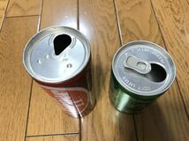 ドクターペッパー Dr Pepper・7UP 空き缶 コレクション 2本セット 昭和レトロ 当時物 _画像2