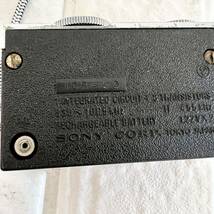 jdm5★希少　ソニ　SONY ICR-90 ICラジオ　当時　世界最小　昭和　レトロ　アンティーク_画像4