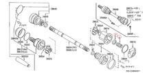 日産純正部品 フェアレディZ S130Z GC211 ジャパン 等速ドライブシャフト キャップ L20AET L28 L20 ターボ R200 ケンメリ F30 億兆雲_画像2