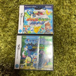 DS ポケモンレンジャー バトナージ ポケモン不思議のダンジョン 時の探検隊