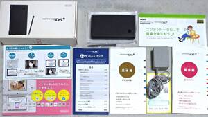 ニンテンドーDSI NINTENDO DSi ブラック 中古品 箱 中箱 説明書一式 充電器 タッチペン付き 送料無料