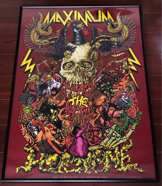 《MAXIMUM THE HORMONE》B2 ポスター マキシマムザホルモン MAXIMUMTHEHORMONE ミュージシャン