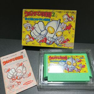 Nintendo ファミコン ソフト ウルトラマン倶楽部2 (動作確認済)