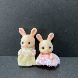 シルバニアファミリー ピンクのわたウサギ 赤ちゃん 2体セット