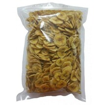 バナナチップス 1kg フィリピン産 チャック袋 ココナッツオイル使用 黒田屋_画像2