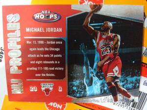 】UD 2005-06 Upperdeck Hoops】Michael Jordan●MJ Profiles MJ-19