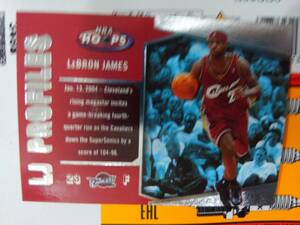 】UD 2005-06 Upperdeck Hoops】LeBron James●LJ Profiles LBJ-6