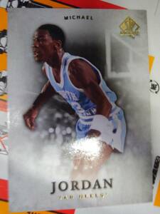 】UD 2012-13 SP Authentic】№1/Michael Jordan●North Caroline Tar Heels