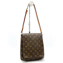 1円 極美品 LOUIS VUITTON ルイヴィトン モノグラム ミュゼットサルサ ショルダーバッグ 肩掛け セミショルダー M51258_画像1