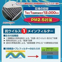 【送料無料】アルプス工業 ALPS ダイキン NX300 AGZ10 エアコンフィルター AC-2912D レクサス 参考純正品番87139-52040-79 車用_画像2