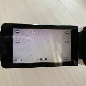 JVC ケンウッド FULL HD Everio GZ-E117-W 2012年製 エブリオ ビデオカメラ V128の画像9