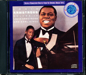 盤面良好 COLUMBIA初期盤 ルイ・アームストロング/Louis Armstrong Vol.IV - And Earl Hines　刻印あり　4枚同梱可能　4B0000026T8