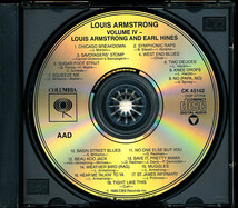 盤面良好 COLUMBIA初期盤 ルイ・アームストロング/Louis Armstrong Vol.IV - And Earl Hines　刻印あり　4枚同梱可能　4B0000026T8_画像3