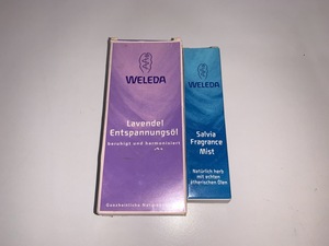 WELEDA*vereda cosmetics 2 piece set * unused storage 102