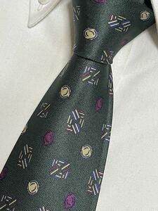  almost unused "Christian Dior" Christian Dior fine pattern brand necktie 204408