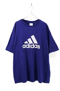 Used 90s adidas Big Logo Over Size T-Shirt Size XL 古着