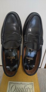 REGAL リーガル ローファー 黒 ブラック 25cm 革靴 ビジネスシューズ 靴 通学 通勤 美品
