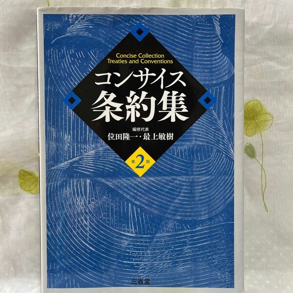 コンサイス条約集/位田隆一/修代表最上敏樹