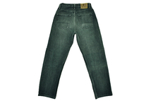 K-3401★美品★POLO JEANS COMPANY RALPH LAUREN ポロジーンズ ラルフローレン★ヴィンテージ加工 ブラック黒色 ストレート ジーンズ W29_画像9