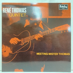 ●即決00LP RENE THOMAS meeting mister thomas ルネ・トーマス FRESH再発盤 